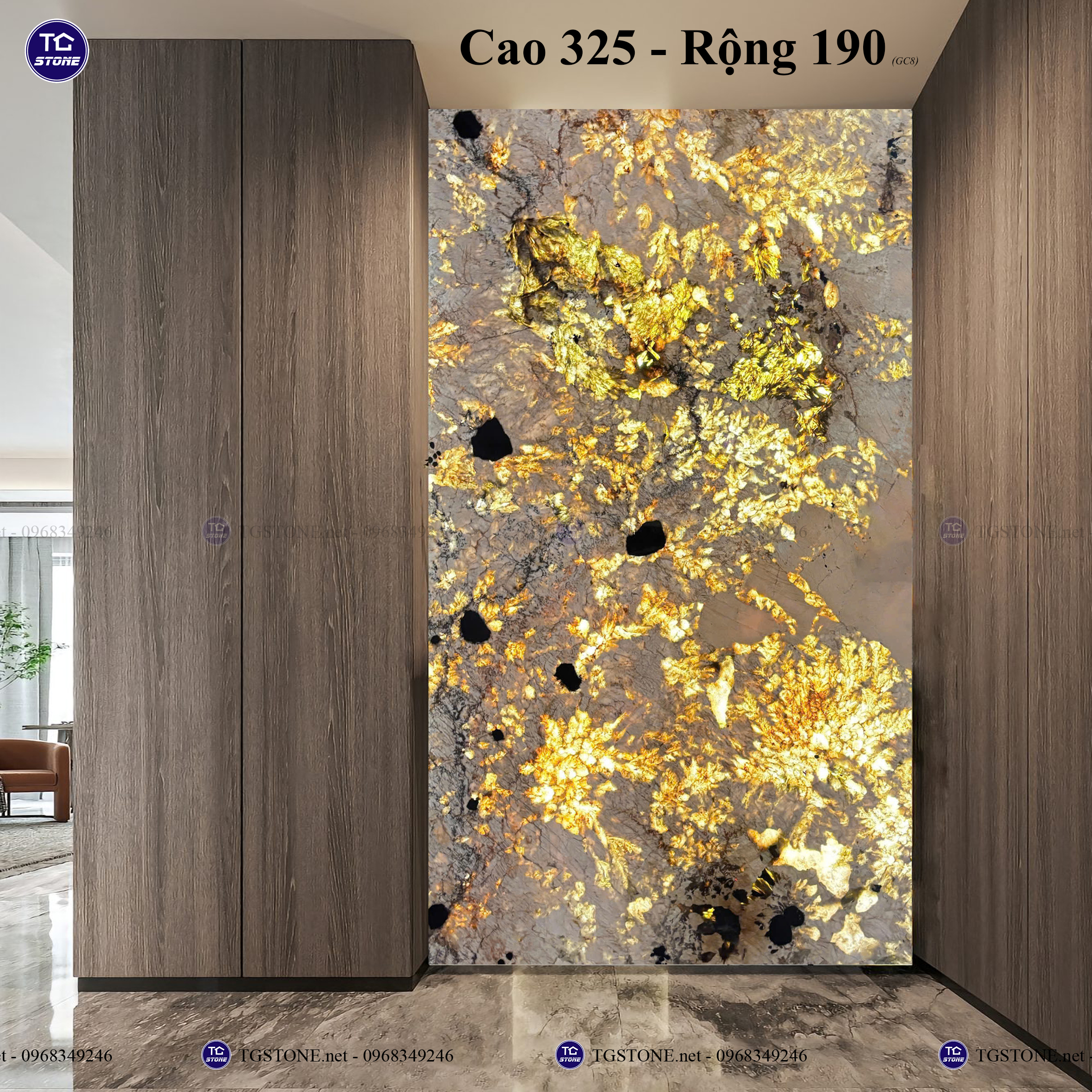 Tranh đá xuyên sáng nguyên tấm 32