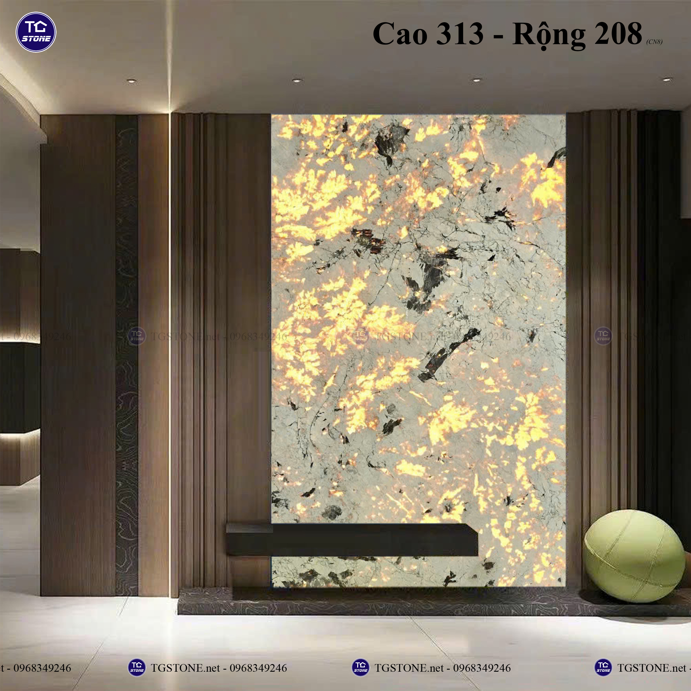 Tranh đá xuyên sáng nguyên tấm 40