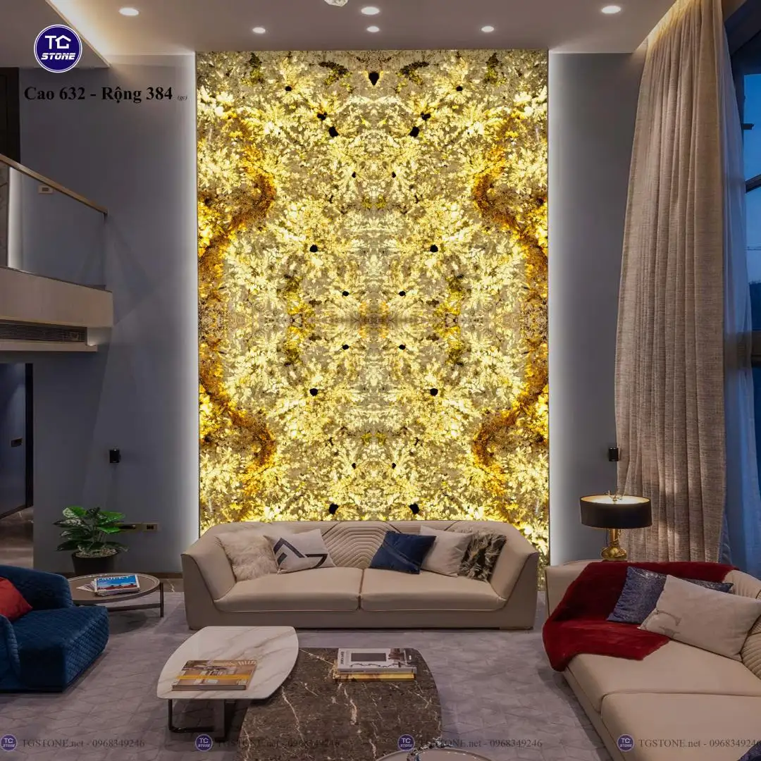 TRANH VÁCH ĐÁ TỰ NHIÊN THÔNG TẦNG 110
