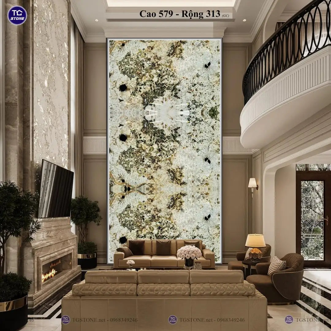 TRANH VÁCH ĐÁ TỰ NHIÊN THÔNG TẦNG 112