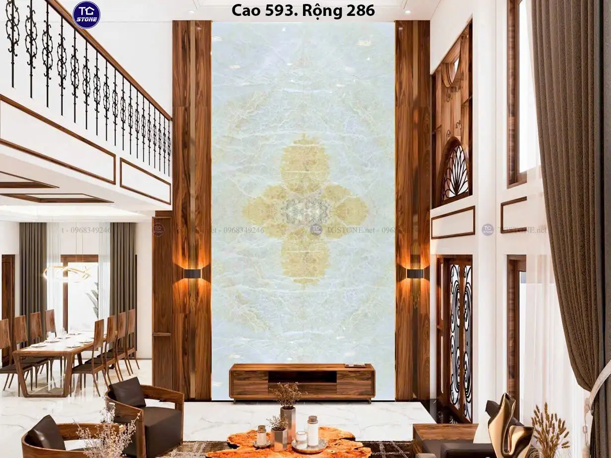 Đá Thông Tầng Xuyên Sáng Đối Xứng 57