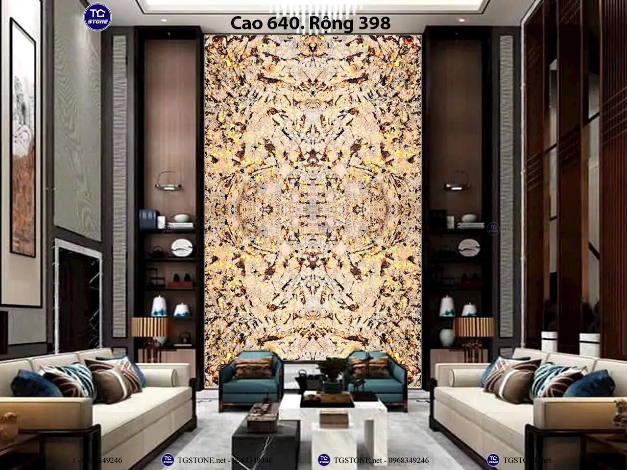 Đá Thông Tầng Xuyên Sáng Đối Xứng 7