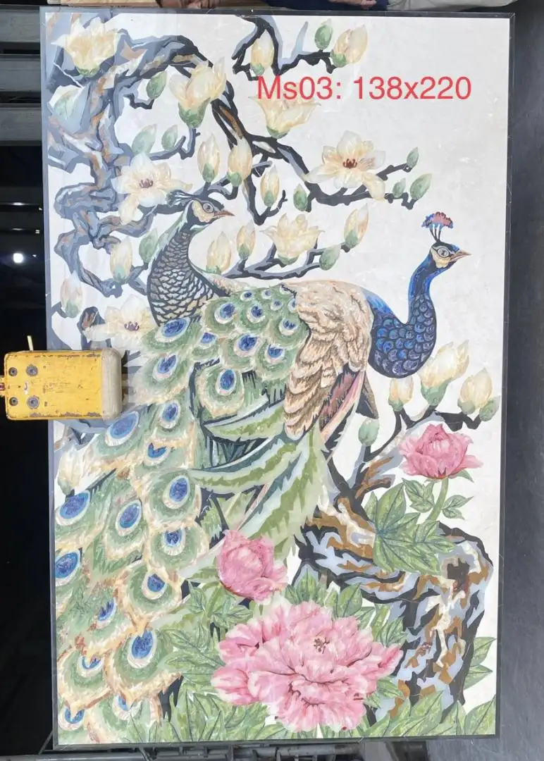 Tranh Đá Hoa Văn Cnc Ốp Tường 11