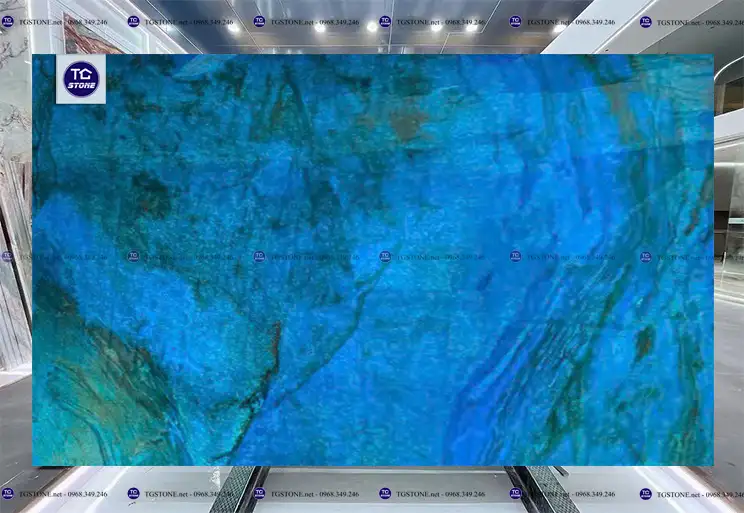 Đá Ốp Lát Tự Nhiên Thạch Anh Blue Quartzite