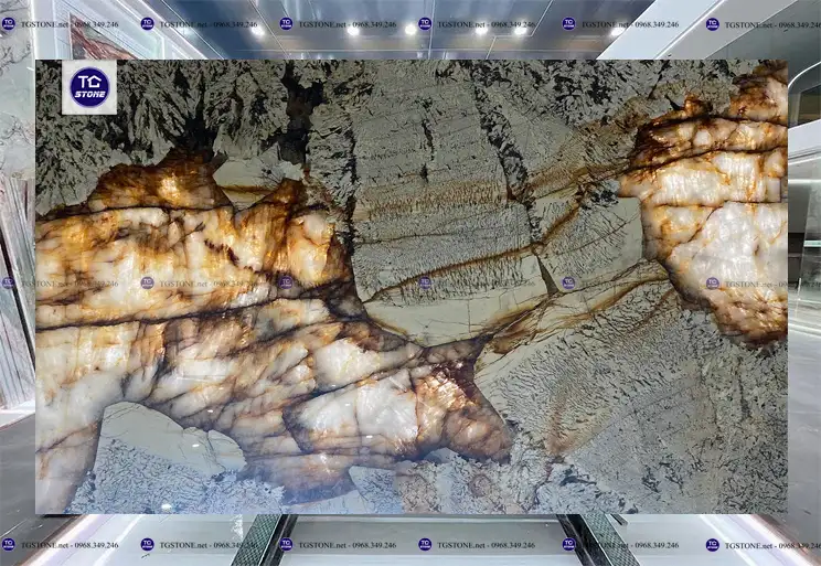 Đá Ốp Lát Tự Nhiên Thạch Anh Brazil Patagonia Quartzite 3
