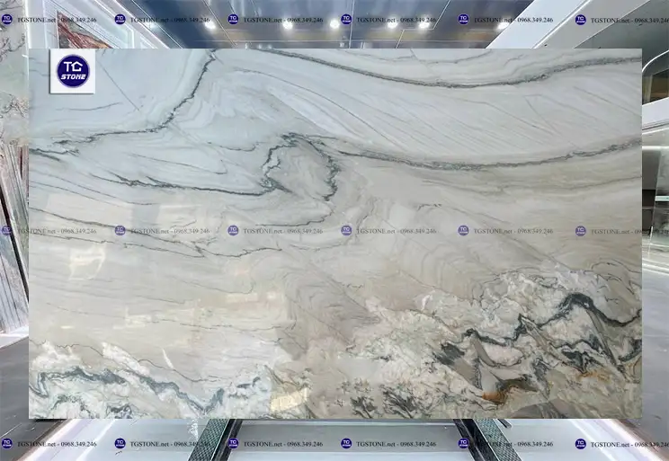 Đá Ốp Lát Tự Nhiên Thạch Anh Macaubas Fantasy Quartzite