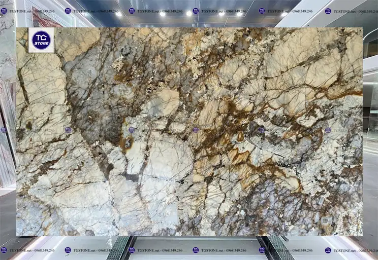 Đá Ốp Lát Tự Nhiên Thạch Anh Patagonia Crystal Quartzite