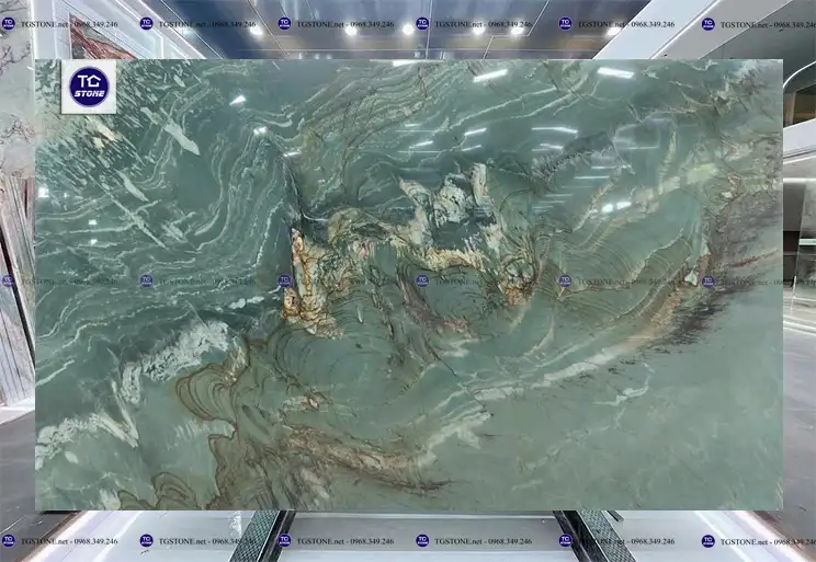 Đá Ốp Lát Tự Nhiên Thạch Anh Persa Green Quartzite