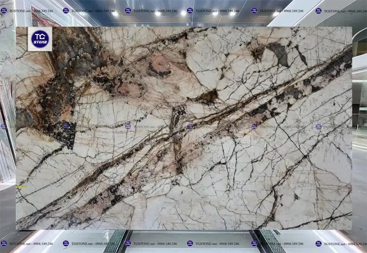 Đá Ốp Lát Tự Nhiên Thạch Anh Smalto Quartzite