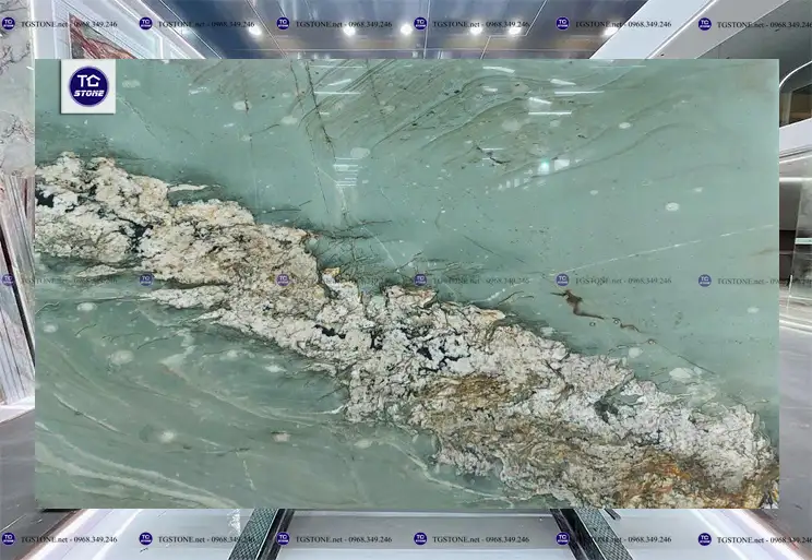 Đá Ốp Lát Tự Nhiên Thạch Anh Verde Maestro Quartzite