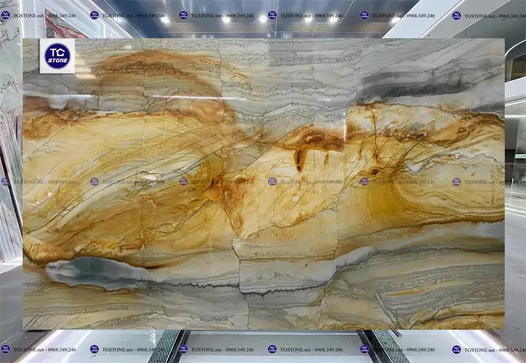 Đá Ốp Lát Tự Nhiên Thạch Anh Quartzite Brazil 106