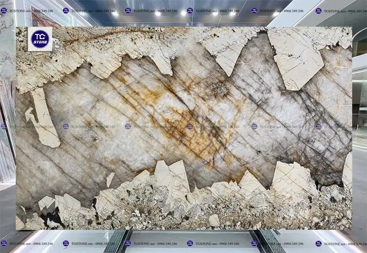Đá Ốp Lát Tự Nhiên Thạch Anh Quartzite Brazil 114