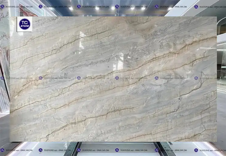 Đá Ốp Lát Tự Nhiên Thạch Anh Quartzite Brazil 128