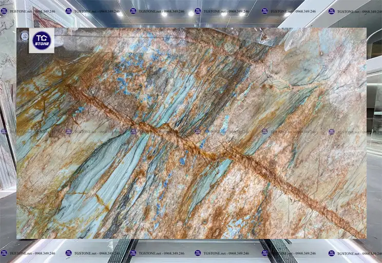 Đá Ốp Lát Tự Nhiên Thạch Anh Quartzite Brazil 129