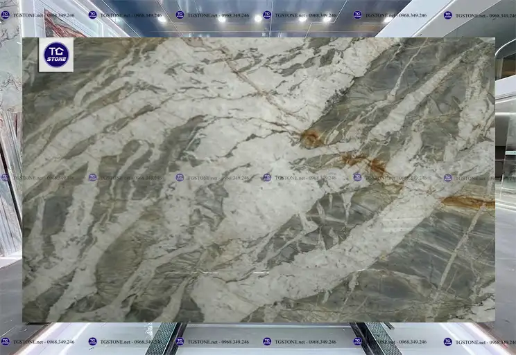 Đá Ốp Lát Tự Nhiên Thạch Anh Quartzite Brazil 16