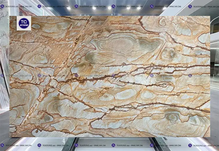 Đá Ốp Lát Tự Nhiên Thạch Anh Quartzite Brazil 48