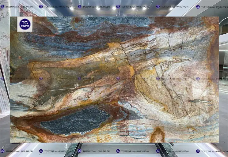 Đá Ốp Lát Tự Nhiên Thạch Anh Quartzite Brazil 94
