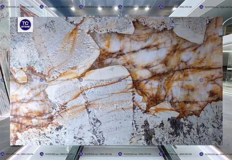 Đá Ốp Lát Tự Nhiên Thạch Anh Quartzite Brazil 97