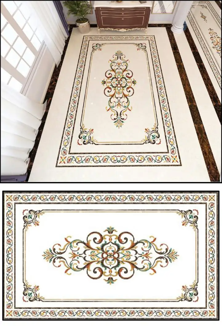 Sàn Đá Tự Nhiên Hoa Văn Cnc 24