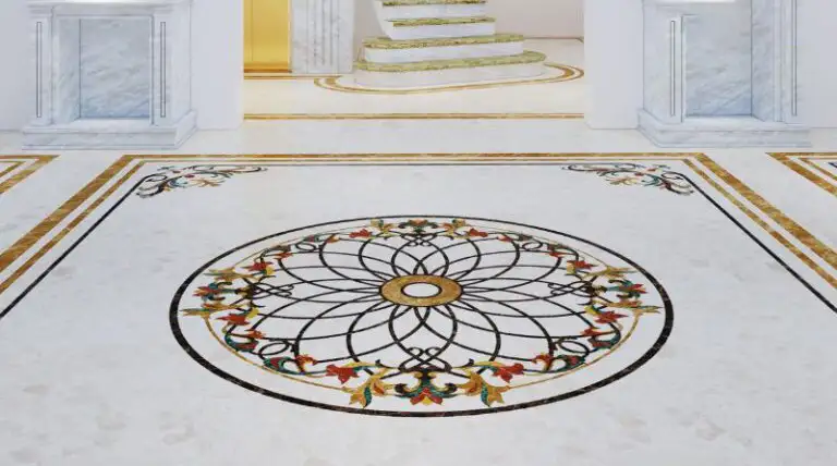 Sàn Đá Tự Nhiên Hoa Văn Cnc 8