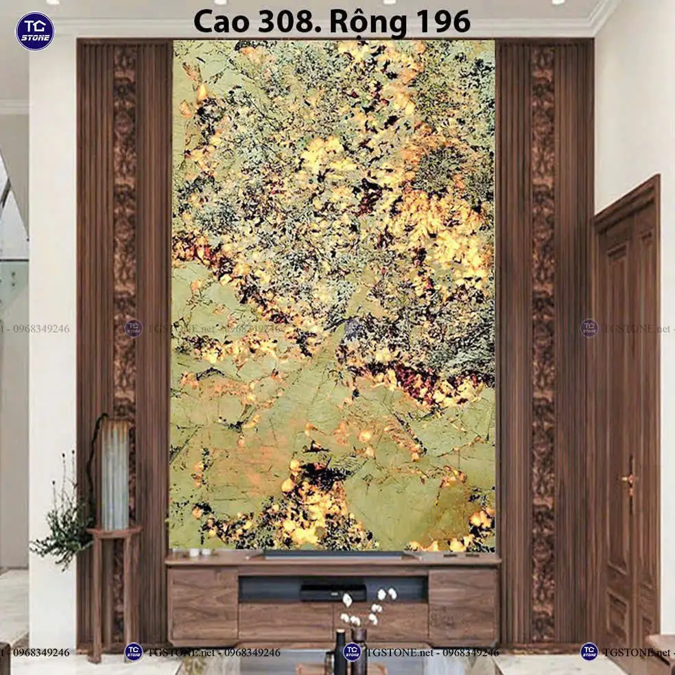 Đá Tự Nhiên Xuyên Sáng Hoa Mai Hoa Đào 35