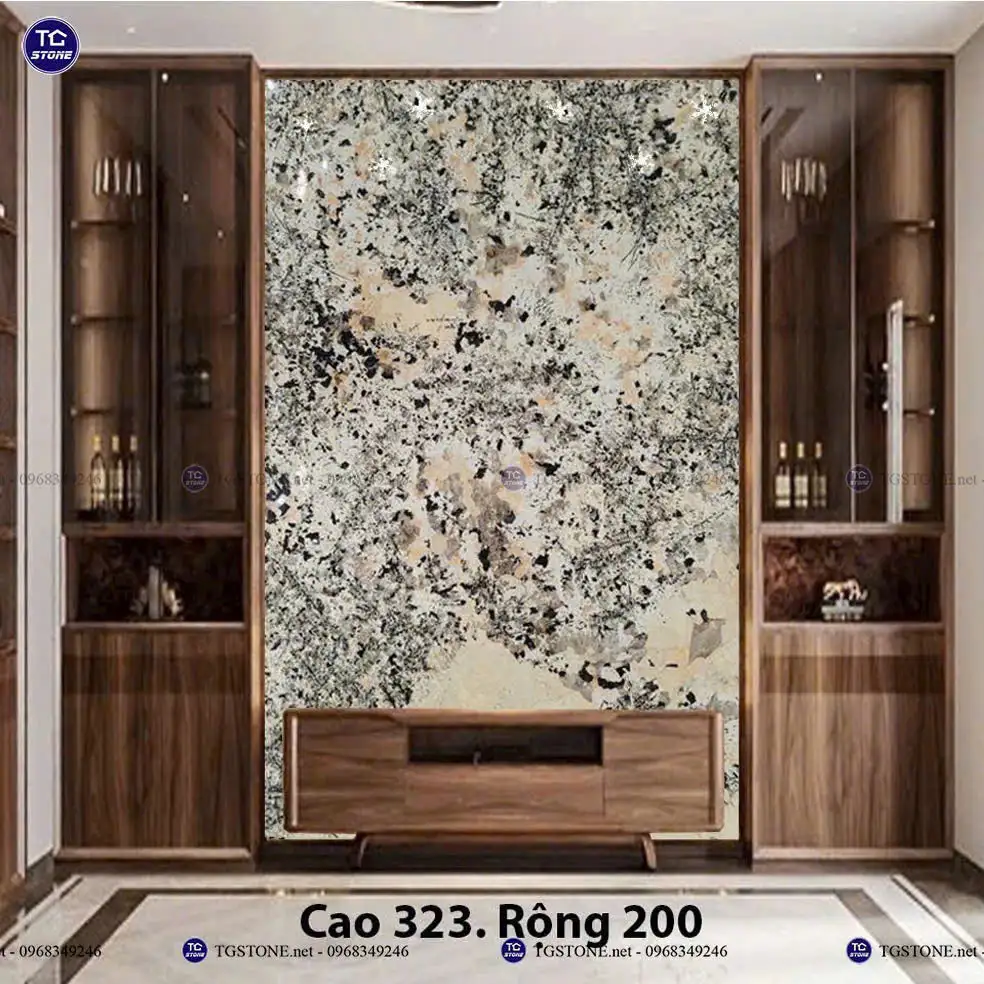 Đá Tự Nhiên Xuyên Sáng Hoa Mai Hoa Đào 4