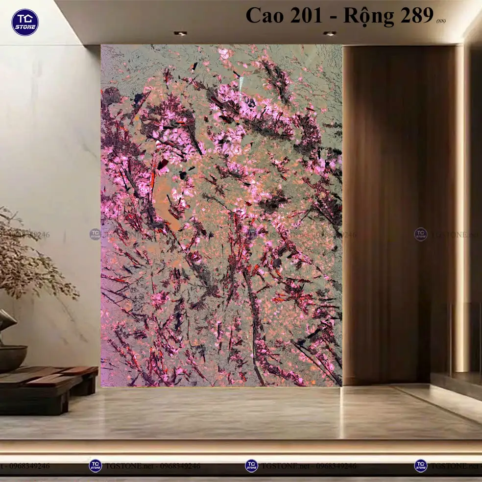 Tranh Đá Tự Nhiên Xuyên Sáng 25