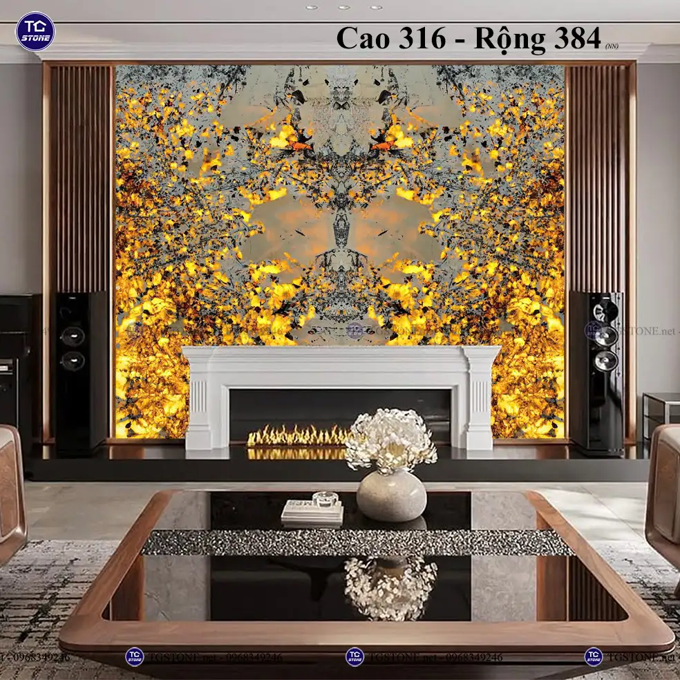Tranh Đá Tự Nhiên Xuyên Sáng 28
