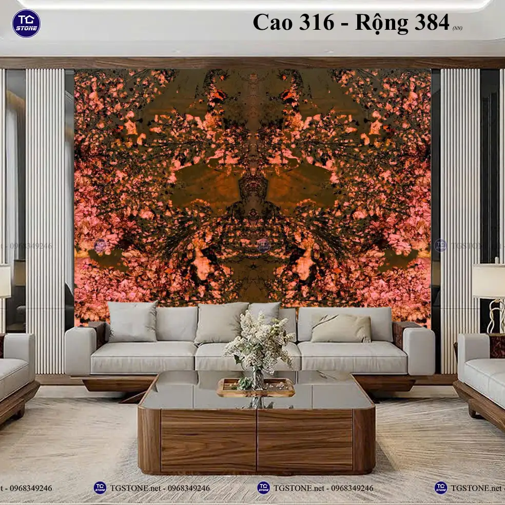 Tranh Đá Tự Nhiên Xuyên Sáng 32