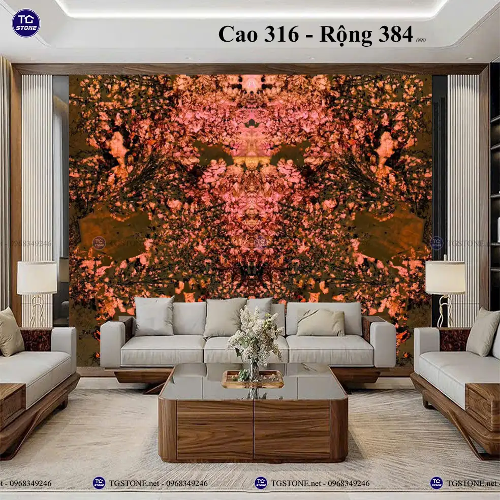 Tranh Đá Tự Nhiên Xuyên Sáng 33