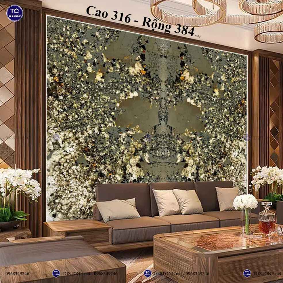 Tranh Đá Tự Nhiên Xuyên Sáng 36