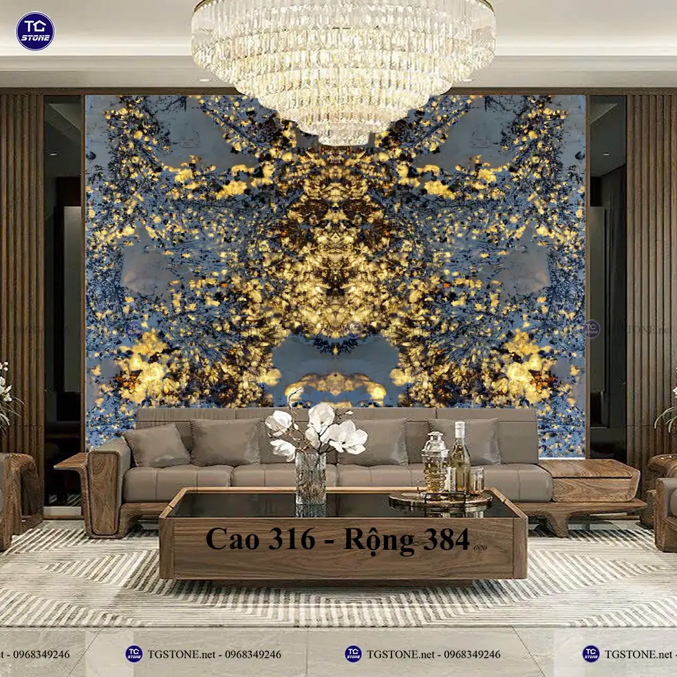 Tranh Đá Tự Nhiên Xuyên Sáng 41