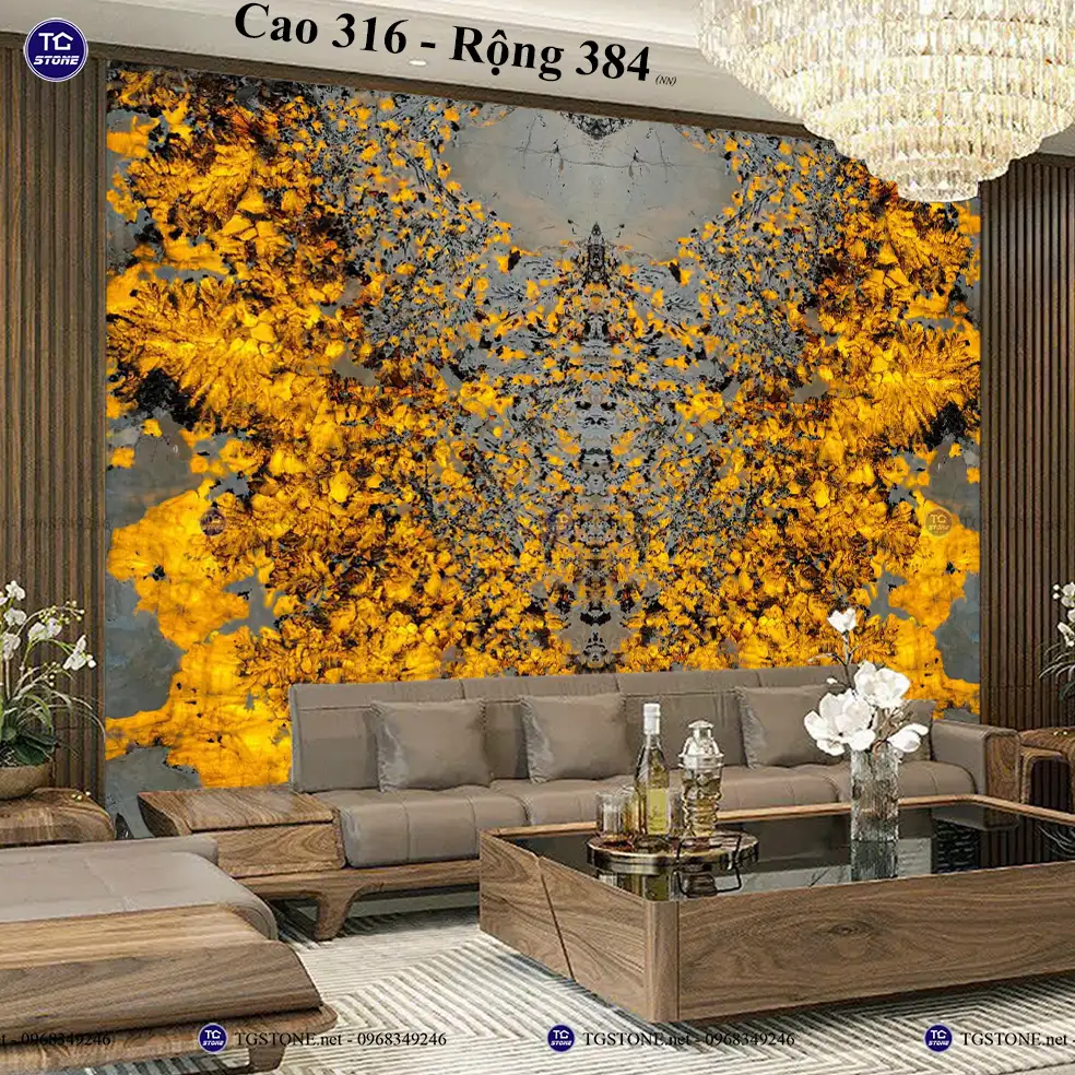 Tranh Đá Tự Nhiên Xuyên Sáng 44