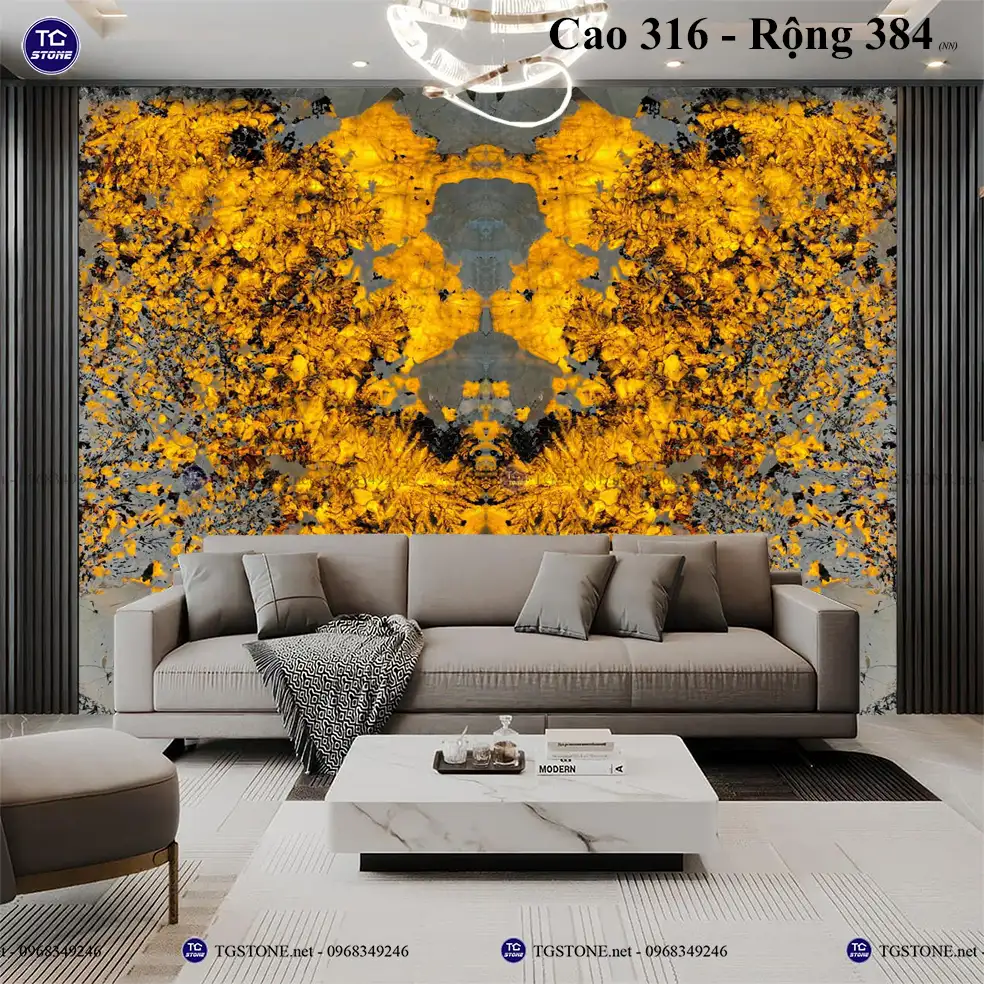 Tranh Đá Tự Nhiên Xuyên Sáng 45