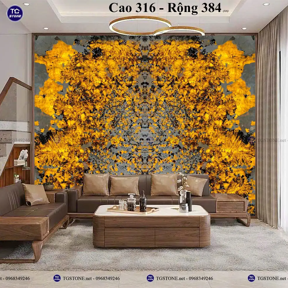Tranh Đá Tự Nhiên Xuyên Sáng 46