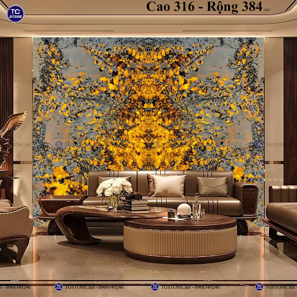 Tranh Đá Tự Nhiên Xuyên Sáng 47