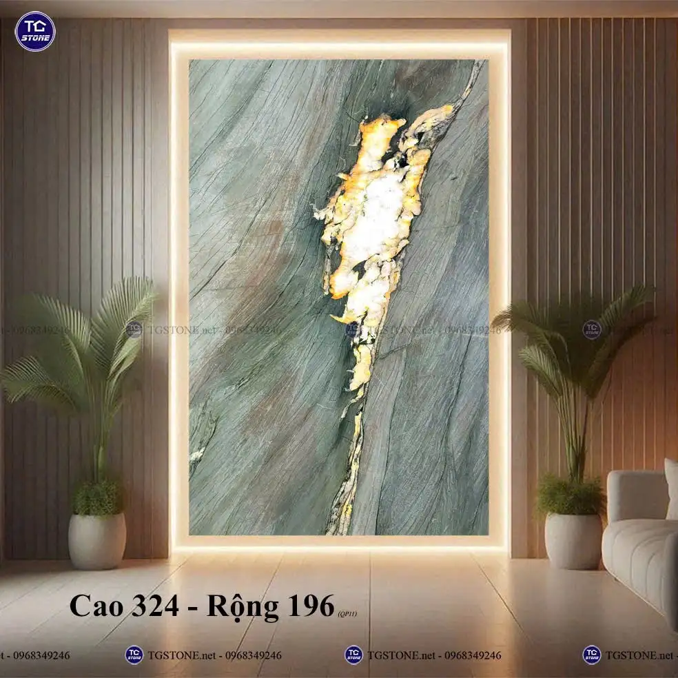 Vách Đá Tự Nhiên Thạch Anh Brazil Cao Cấp 6