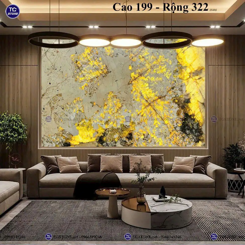 Tranh Đá Xuyên Sáng Nguyên Tấm Khổ Lớn Cho Phòng Khách 106