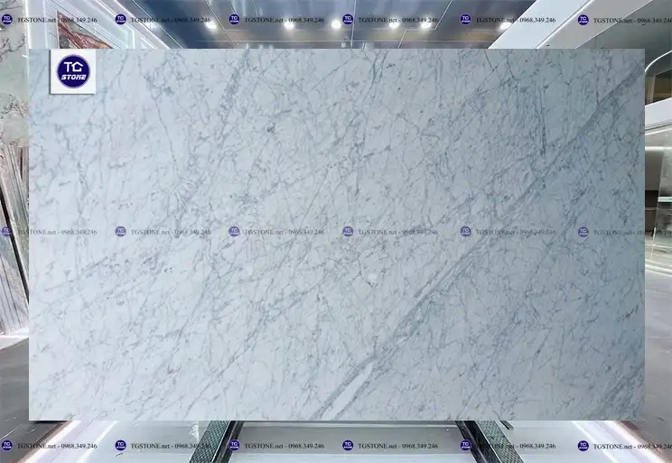 Đá Tự Nhiên Marble Carrara White