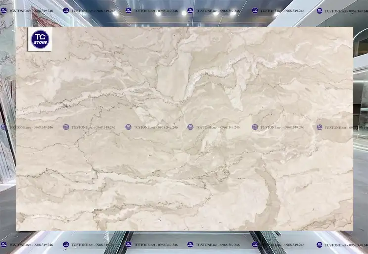 Đá Tự Nhiên Marble Sugar Beige