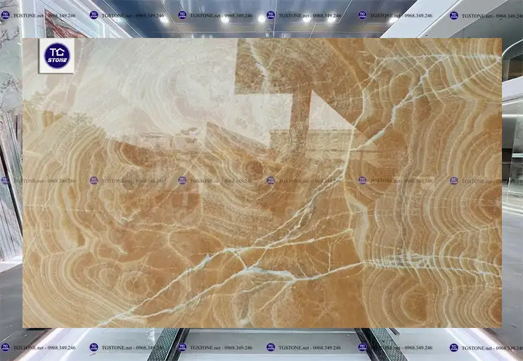 Đá Tự Nhiên Orange Onyx