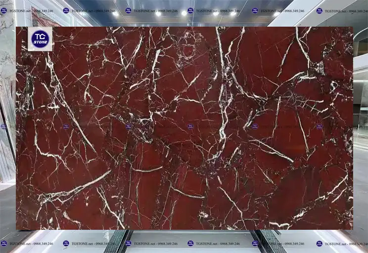 Đá Tự Nhiên Marble Rosso Levanto