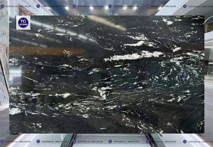 Đá Tự Nhiên Granite Aragon Black