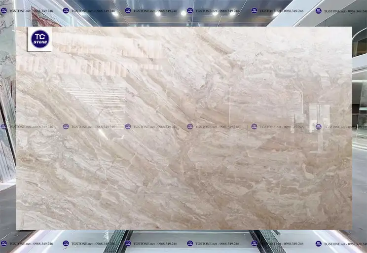 Đá Tự Nhiên Marble Kem Hoàng Gia